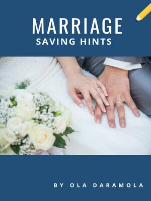 cover image of Marriage saving Hints